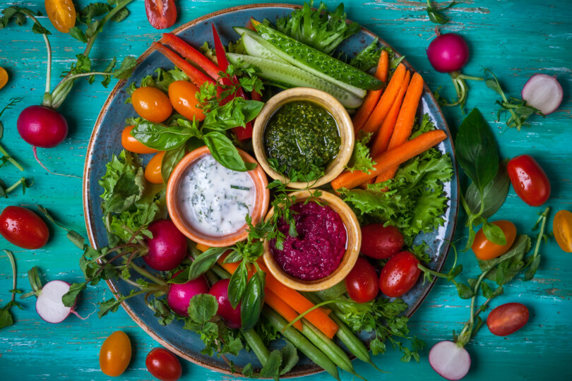 Gemüse für Detox Lebensmittel reinigen den Körper