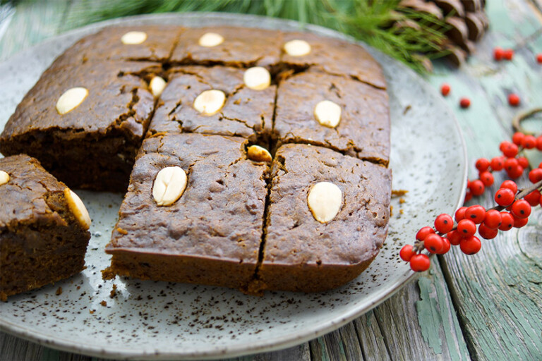 Winterlicher Ingwerkuchen mit dreierlei Ingwer - Rezept