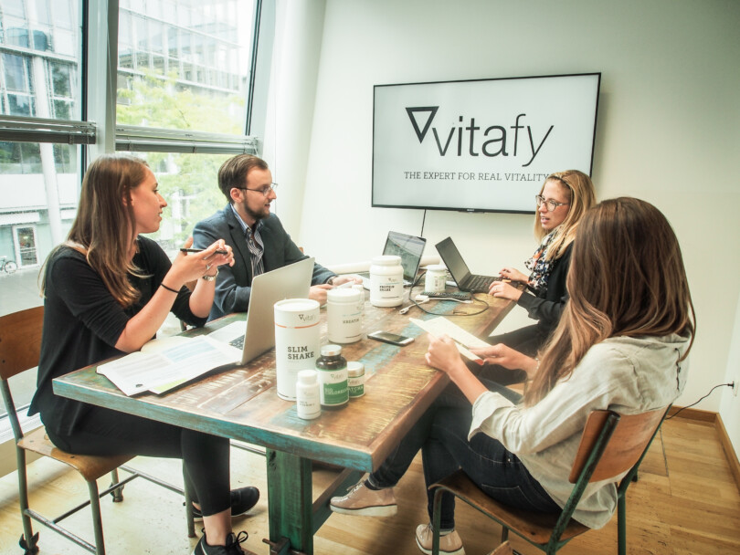 Das Team der Vitafy stellt sich vor.