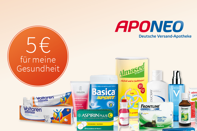 Jetzt für unseren Newsletter anmelden und 5 € Gutschein für APONEO sichern!