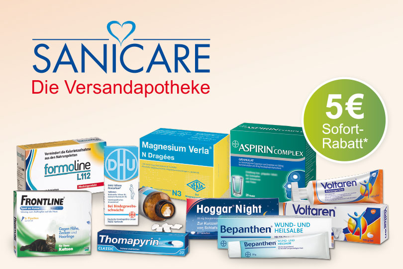Sanicare Gutschein-Aktion