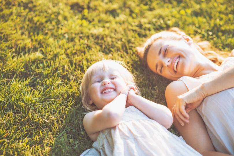 Vitamin D Mama und Tochter