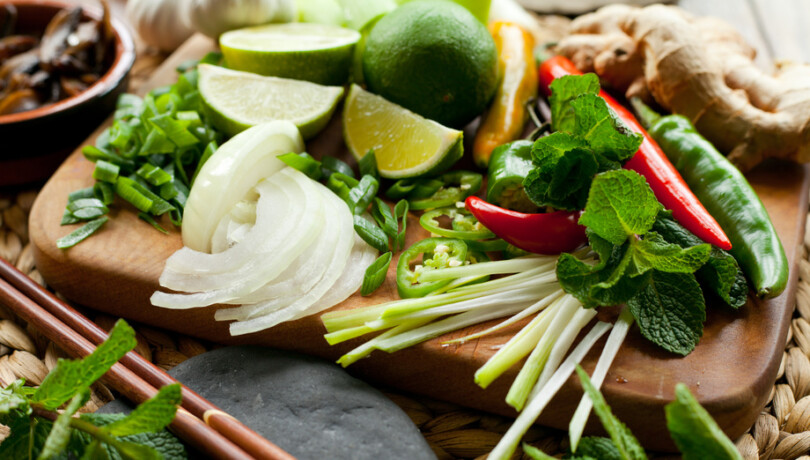 Kräuter, Obst, Gemüse für Gute Tipps für vegetarisches und veganes Kochen
