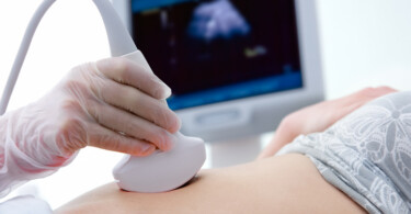 Ultraschall-Bild im Mutterpass
