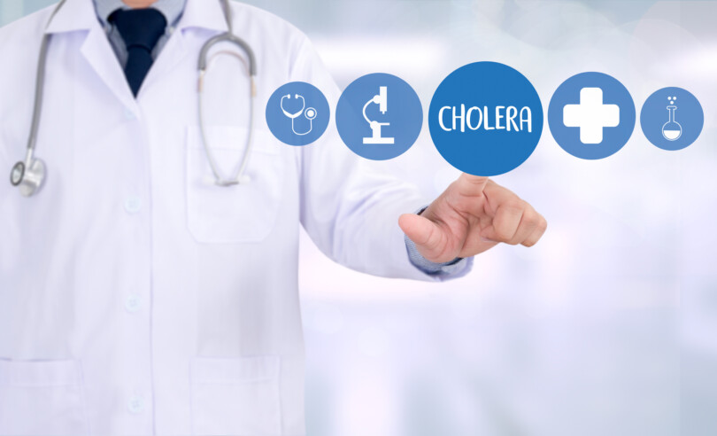 Cholera Epidemie Arzt
