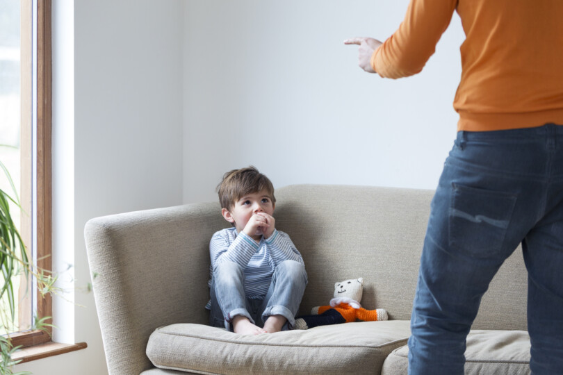 Gewalt in der Familie Kinder