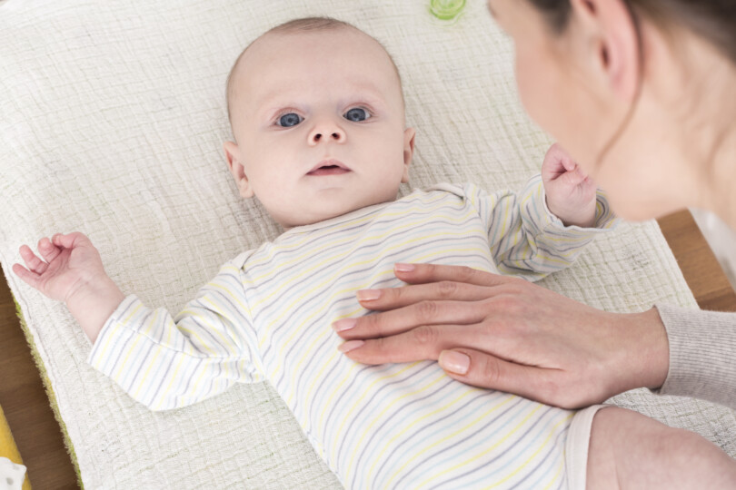 Babys Bauch schmerzt Koliken