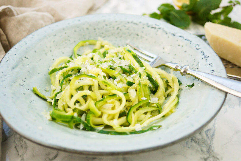 Zucchini-Nudeln, Low-Carb-Nudeln zum Selbermachen