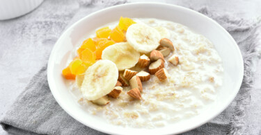 Aprikosen Porridge - ein sehr gesundes Frühstück