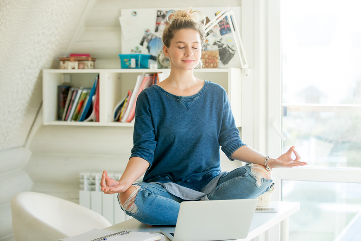 Stress im Alltag Schwitzen