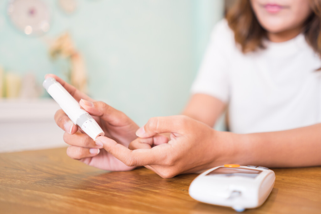 Blutzuckerwerte messen Ernährung bei Diabetes