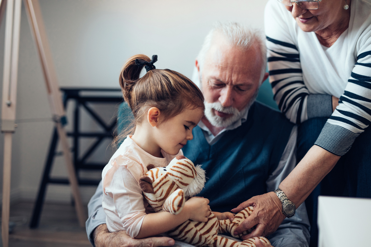 Übernachtung bei Oma und Opa
