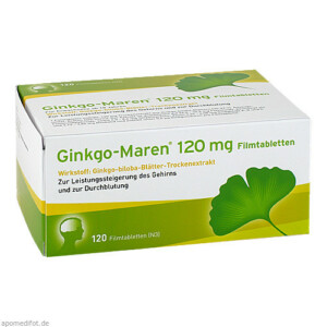 Ginkgo-Maren 120mg Filmtabletten