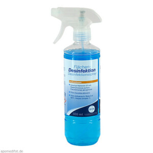 Desinfektionsspray für Flächen - PZN 09303989