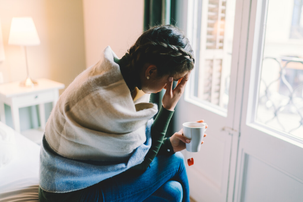 Betroffene kommen morgens nicht aus dem Bett